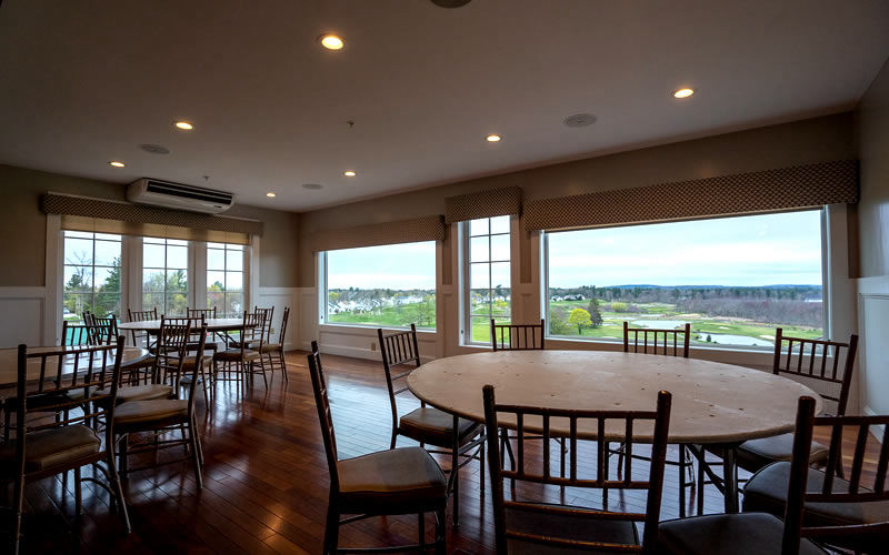 Merrimack Valley Golf Club Aurora Room private room rental