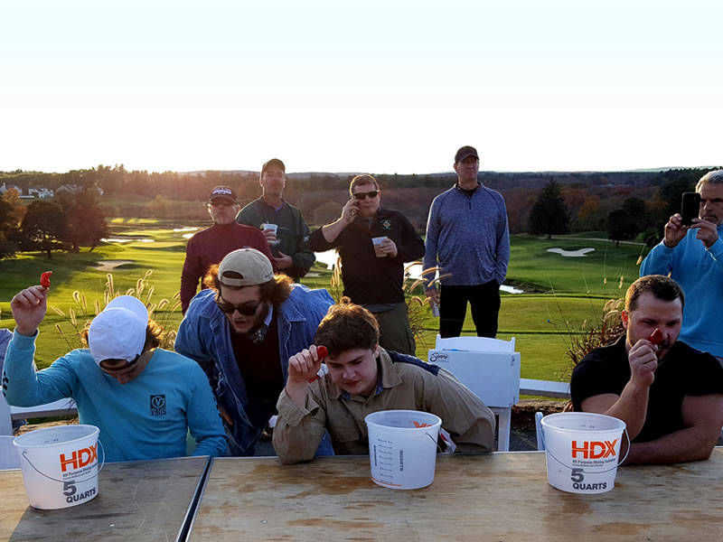 Merrimack Valley Golf Club - Pepper Open eating 2018